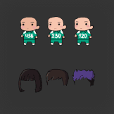 Squid Hair Match